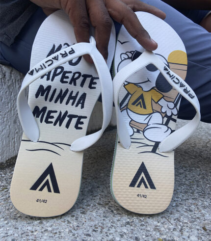 Chinelo Não Aperte A Minha Mente Masculino